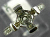 ESTATE .30CT DIAMOND 14KT WHITE GOLD 3D ROUND SEMI MOUNT ENGAGEMENT RING 19868