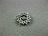 ESTATE .60CT ROUND DIAMOND 14KT WHITE GOLD 3D CLASSIC JACKET EARRINGS #21135