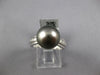 .04CT DIAMOND & AAA TAHITIAN PEARL 14KT WHITE GOLD 3D ETOILE CLASSIC LOVE RING