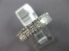 WIDE 3.50CT DIAMOND 18KT WHITE GOLD PRINCESS & ROUND ETERNITY ANNIVERSARY RING