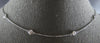 ESTATE LONG 1.0CT DIAMOND 14K WHITE GOLD CLASSIC BY THE YARD LOVE NECKLACE 27880