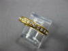 ESTATE .77CT DIAMOND 18KT YELLOW GOLD 3D ROUND ETERNITY WEDDING ANNIVERSARY RING