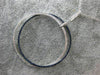 LARGE 1.25CT DIAMOND & SAPPHIRE 18KT WHITE GOLD 3D CIRCULAR INTERTWINING PENDANT