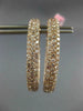 LARGE 6.08CT PINK DIAMOND 18KT ROSE GOLD MULTI ROW INSIDE OUT 3D HOOP EARRINGS