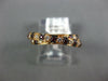 ESTATE .29CT DIAMOND & AAA RUBY 18KT ROSE GOLD 3D CRISS CROSS FUN RING