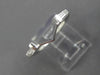 .28CT BAGUETTE DIAMOND 14KT WHITE GOLD 3D V SHAPE WEDDING ANNIVERSARY RING 26059