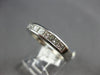 .68CT DIAMOND 14KT WHITE GOLD CLASSIC PRINCESS CHANNEL WEDDING ANNIVERSARY RING