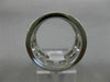 ESTATE WIDE .80CT DIAMOND 14KT WHITE GOLD 3D CLASSIC MULTI ROW WOVEN RING #26335
