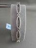 ANTIQUE 1.09CTW WIDE FILIGREE 14KT DIAMOND OVAL BRACELET BEAUTIFUL!!!!!!!!!!!