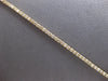 ESTATE 1.53CT DIAMOND 14KT YELLOW GOLD 3D CLASSIC ROUND 2MM TENNIS BRACELET