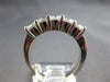 LARGE 1.25CT DIAMOND 14KT WHITE GOLD 3D ROUND 5 STONE WEDDING ANNIVERSARY RING