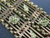 ANTIQUE WIDE 18KT YELLOW & ROSE GOLD HANDCRAFTED FLORAL FILIGREE BRACELET #22301