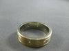 ESTATE .20CT DIAMOND ETOILE 14KT WHITE & YELLOW GOLD ANNIVERSARY RING #12155