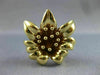 ESTATE LARGE TIFFANY & CO. 18KT YELLOW GOLD 3D CLASSIC FLOWER BROOCH PIN #26539