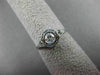 ANTIQUE .35CT OLD MINE DIAMOND 18KT WHITE GOLD FILIGREE ENGAGEMENT RING #21350
