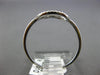 ESTATE .12CT DIAMOND 14KT WHITE GOLD 3D CLASSIC DOUBLE OVAL LOVE KNOT FUN RING
