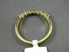 ESTATE .50CT DIAMOND 14K YELLOW GOLD 7 STONE OPEN CHANNEL ANNIVERSARY RING 22467