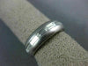 ESTATE WIDE .68CT BAGUETTE DIAMOND PLATINUM 3D 5 STONE CHANNEL ANNIVERSARY RING