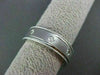 ESTATE .28CT DIAMOND 14K W GOLD ETOILE MILGRAIN ETERNITY ANNIVERSARY RING #21677