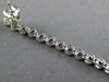 LONG 2.99CT DIAMOND & SOUTH SEA PEARL & SAPPHIRE 18K WHITE GOLD HANGING EARRINGS