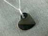 ANTIQUE .93CT DIAMOND 14KT WHITE GOLD 3D PAVE DOUBLE HEART LOVE PENDANT #1708