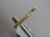 ESTATE .29CT DIAMOND 18KT YELLOW GOLD CLASSIC ROUND GRADUATING TENSION FUN RING