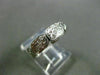 ESTATE .50CT DIAMOND 18KT WHITE GOLD 3D ETERNITY WEDDING ANNIVERSARY RING #6355