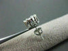 ESTATE 1.85CT DIAMOND 14K WHITE GOLD CLUSTER FLORAL EARRINGS JUST STUNNING 22365