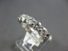 LARGE 1.33CT DIAMOND 14KT WHITE GOLD 3D CLASSIC 5 STONE WEDDING ANNIVERSARY RING