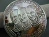LANDING ON THE MOON E.ALDRIN N.ARMSTRONG M.COLLINS SILVER COIN 925 #22195