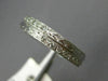 ESTATE .40CT DIAMOND 18KT WHITE GOLD 3D ETERNITY WEDDING ANNIVERSARY RING #1185
