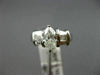 ESTATE 1.30CT BAGUETTE & MARQUISE DIAMOND 14K WHITE GOLD ENGAGEMENT RING #1023