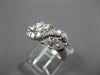 ESTATE .73CT DIAMOND 14KT WHITE GOLD ROUND & MARQUISE INFINITY LOVE RING #27877