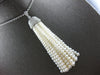 EXTRA LARGE & LONG 1.27CT DIAMOND & AAA SOUTH SEA PEARL 18KT WHITE GOLD NECKLACE