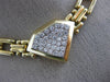 ESTATE 1.30CT DIAMOND 14KT WHITE & YELLOW GOLD TRIANGULAR FANCY NECKLACE #21520