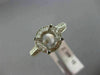 ESTATE .63CT DIAMOND 14K WHITE GOLD 9 STONE CHANEL WEDDING ANNIVERSARY RING 2419