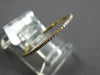 ESTATE .15CT DIAMOND 18K YELLOW GOLD ROUND 1MM ETERNITY WEDDING ANNIVERSARY RING