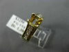 1.30CT DIAMOND 14KT YELLOW GOLD 3D LUCIDA SEMI MOUNT SQUARE ENGAGEMENT RING #229