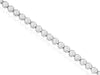 ESTATE 2.0CT DIAMOND 14KT WHITE GOLD 3D CLASSIC 4 PRONG ROUND TENNIS BRACELET