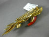 ESTATE EXTRA LARGE 2.90CT DIAMOND & AAA CORAL 18KT YELLOW GOLD PARROT BROOCH PIN