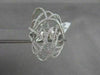 ANTIQUE WIDE FILIGREE 1.43CTW DIAMOND 18KT W GOLD RING