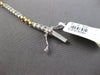 2.22CT DIAMOND 14KT 2 TONE GOLD ROUND PAST PRESENT FUTURE BEADED TENNIS BRACELET