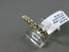 ESTATE .20CT DIAMOND 14KT YELLOW GOLD 3D 10 STONE CLASSIC MILGRAIN WEDDING RING