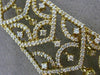 ESTATE LARGE 3.77CT DIAMOND 14KT YELLOW GOLD CHANDELIER FLOATING LARIAT NECKLACE