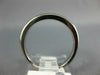 ESTATE .30CT DIAMOND 14K WHITE GOLD ROUND CHANNEL WEDDING ANNIVERSARY RING 18732