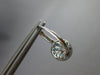 2.32CT DIAMOND & AAA BLUE TOPAZ 14KT WHITE GOLD HALO LEVERBACK HANGING EARRINGS