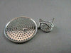 ANTIQUE LARGE 7.15CT HANGING CIRCULAR 18KT DIAMOND EARRINGS ONE OF A KIND!!!!!!!