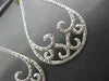 ESTATE LARGE .67CT DIAMOND 14K WHITE & YELLOW GOLD FLEUR DE LIS CLIP ON EARRINGS