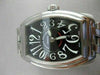 FRANCK MULLER CONQUISTADOR 8005 BLACK LADIES WATCH SS BOX + PAPERS 6.75" #2687