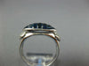 4.55CT DIAMOND & AAA SAPPHIRE 18KT WHITE GOLD 3D DOUBLE HEART MARQUISE LOVE RING